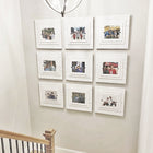 Shiplap White Washed Wood Home Decor Picture Frames | Single or Sets