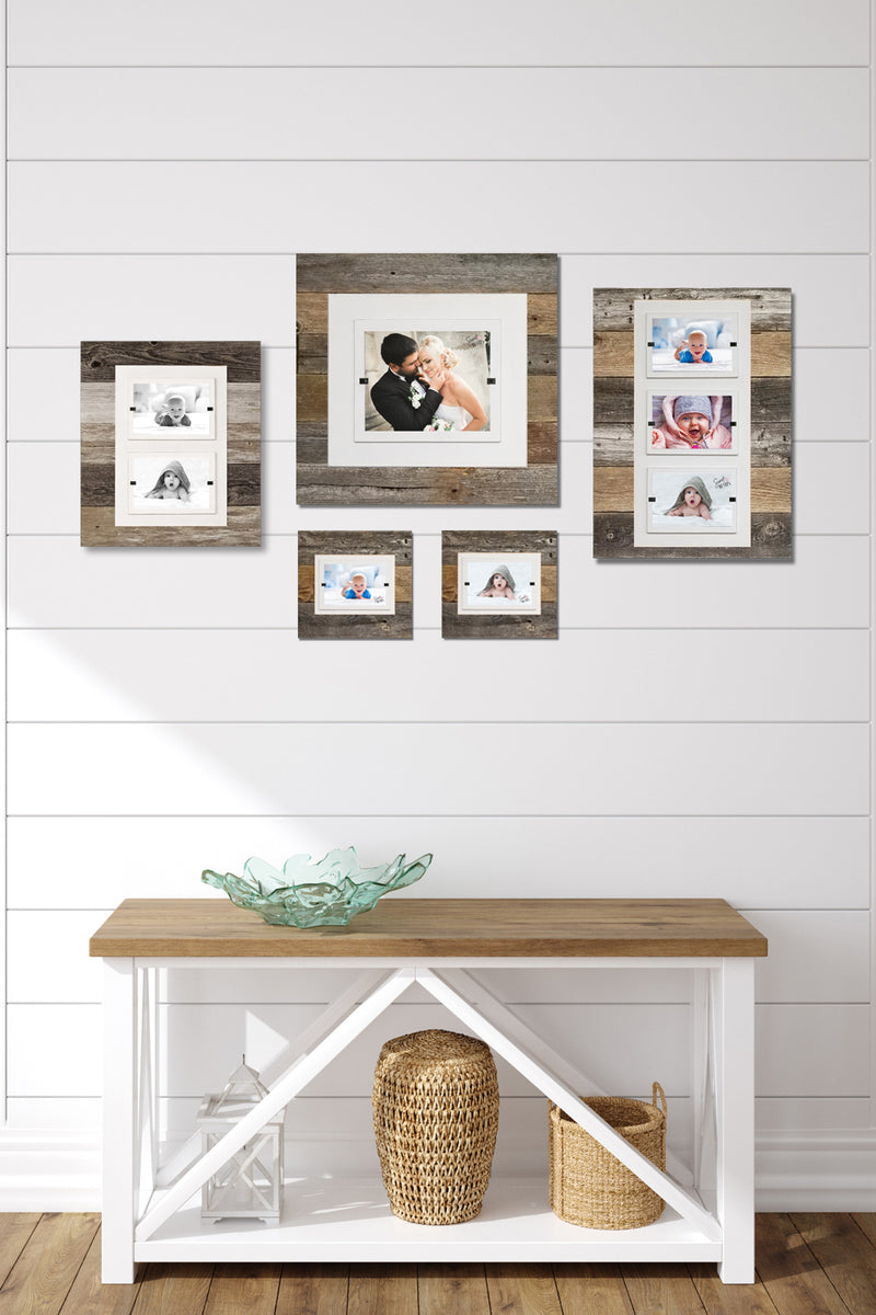 Modern Rustic Gallery Wall Picture Frame Collage
