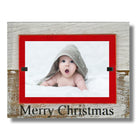 Merry Christmas Sign Tabletop Farmhouse Christmas Decor Picture Frame - Beach Frames