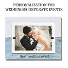 Rustic Reclaimed Wood Picture Frame for 4x6 Picture - Beach Frames