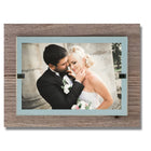 Rustic Reclaimed Wood Picture Frame for 4x6 Picture - Beach Frames