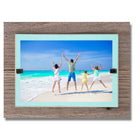 Rustic Reclaimed Wood Picture Frame for 4x6 Picture - Beach Frames