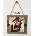 Picture Frame Reclaimed Wood Christmas Ornament Sets - Beach Frames