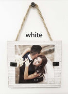 Picture Frame Reclaimed Wood Christmas Ornament Sets - Beach Frames