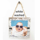 Picture Frame Reclaimed Wood Christmas Ornament Sets - Beach Frames