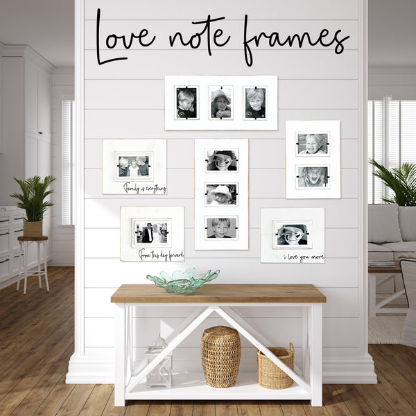 Love Note Personalized Farmhouse Frames
