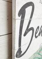 Beach Baby Nursery Decor Wood Wall Sign | Sandy Toes Sunkissed Nose | Girl & Boy Room Decor | Beach House Kids Bedroom Decor - Beach Frames