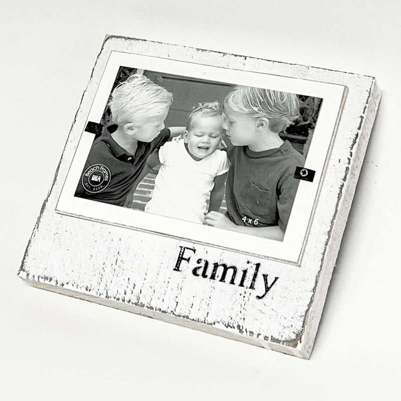 Whimsical Christmas Tabletop Decorative Photo Frame for FAMILY - Beach Frames