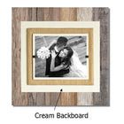 Modern Farmhouse Rustic Wood Photo Collage Picture Frames for Wall Decor - Beach Frames