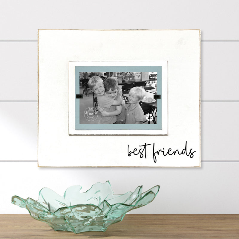 Love Note Whimsical Best Friends Gift Picture Frame | BFF Gift | Gift for Best Friend | Memory Picture Frame | Unique Friend Gift - Beach Frames